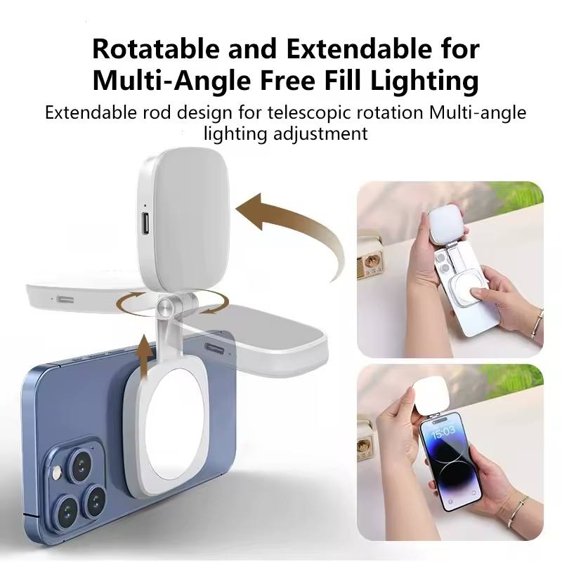 MAGNETIC FILL LIGHT FOR PHONE