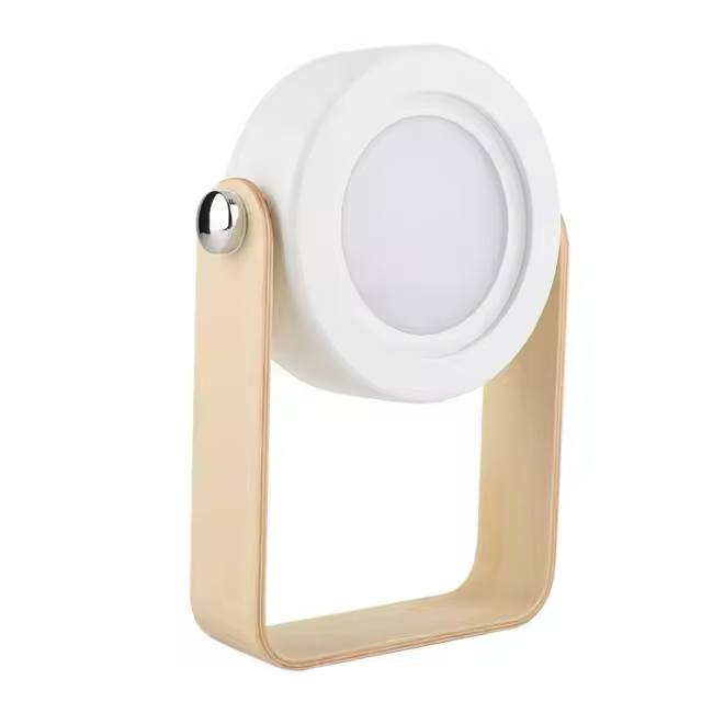 Foldable LED Bedside Table Lamp Dimmable Lantern Night Light Portable Desk Lights USB Rechargeable For Reading Camping Indoor