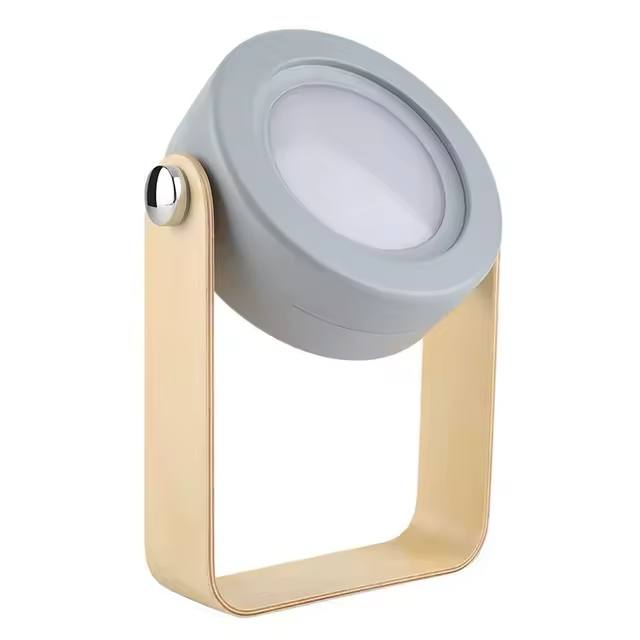 Foldable LED Bedside Table Lamp Dimmable Lantern Night Light Portable Desk Lights USB Rechargeable For Reading Camping Indoor