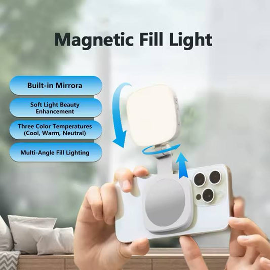 MAGNETIC FILL LIGHT FOR PHONE
