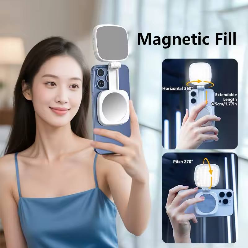 MAGNETIC FILL LIGHT FOR PHONE