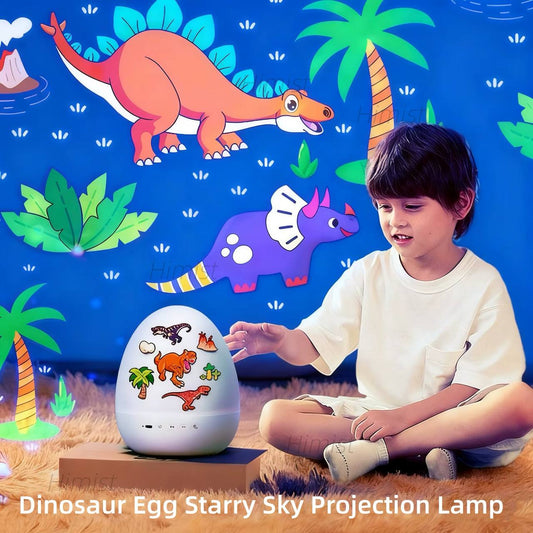 Dinosaur Egg Night Light Projector for Kids