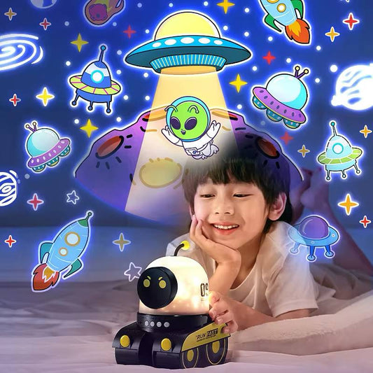 Robot Star Projector Night Light