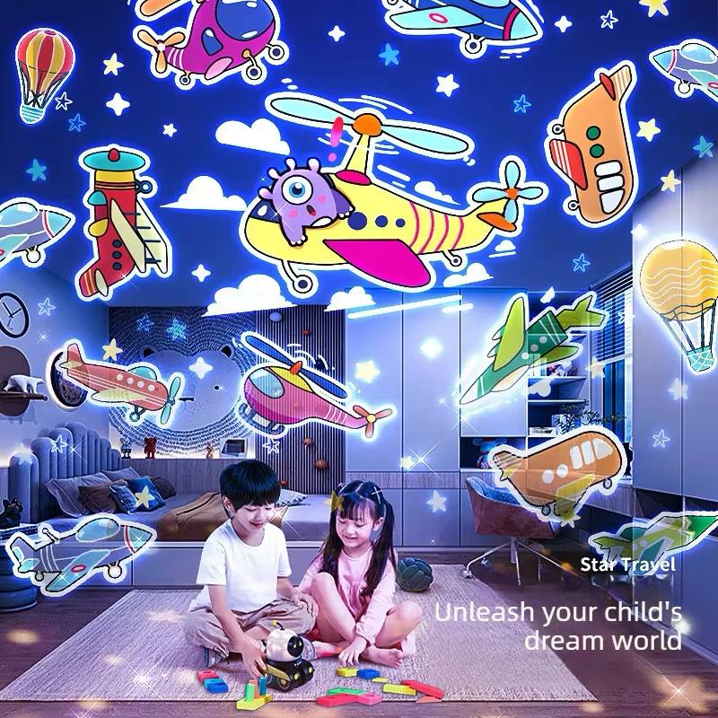 Robot Star Projector Night Light