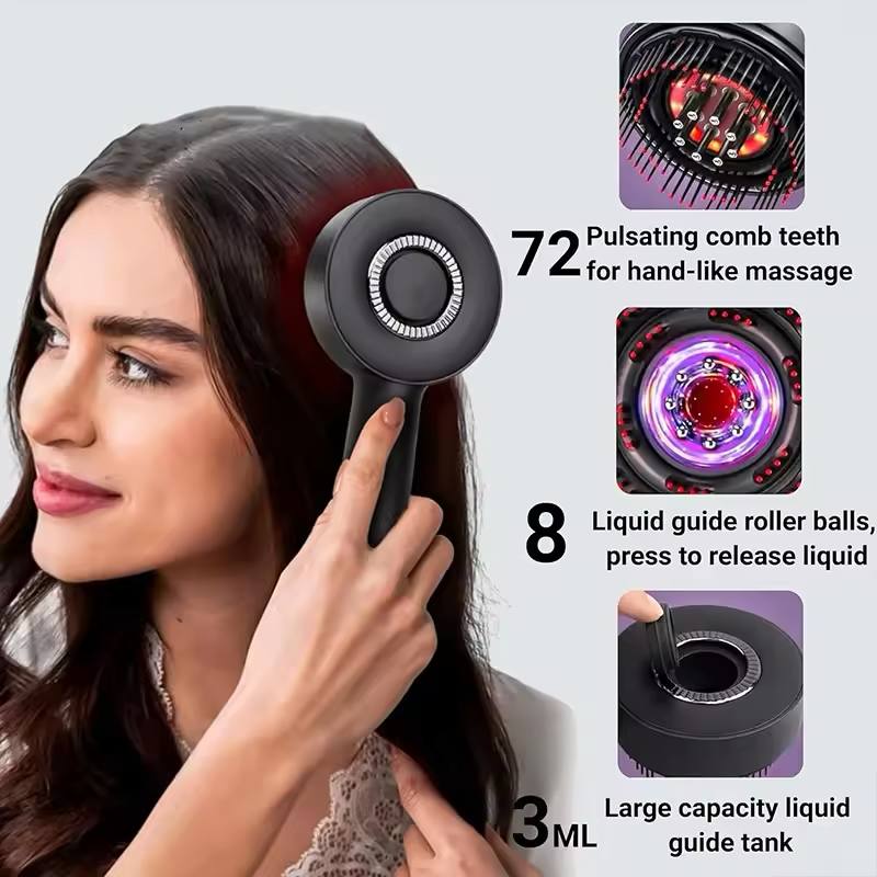 3-in-1 Smart Hair Growth Scalp Massager Comb
