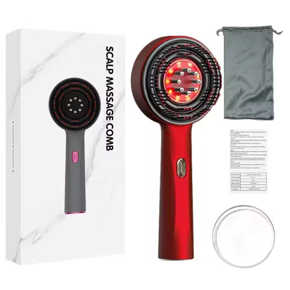 3-in-1 Smart Hair Growth Scalp Massager Comb